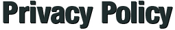 Privacy Policy Privacy Policy